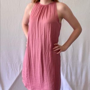 xs shimmery pink dress
